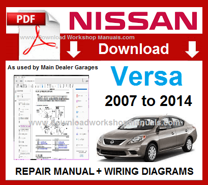 Nissan Versa Workshop Service Repair Manual PDF
